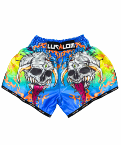Alternative view of Rusty Nail - Muay Thai Shorts Blu